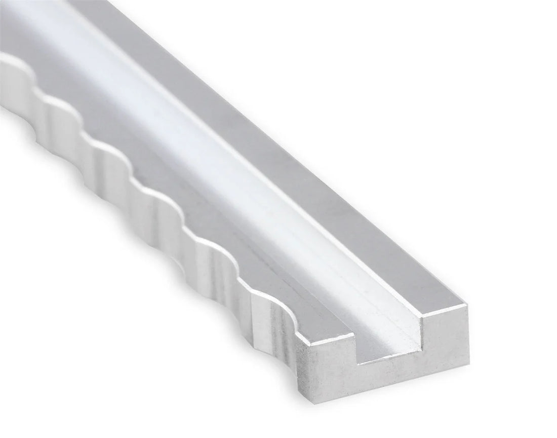 Holley Extended Length Bracket for Longer Depth Installations 12-161 - Side View