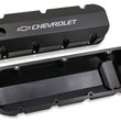 Load image into Gallery viewer, Holley - Fabricated Aluminum - Short Bolt - Black 241-281 - Side View