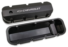 Load image into Gallery viewer, Holley - Fabricated Aluminum - Short Bolt - Black 241-281 - Side View