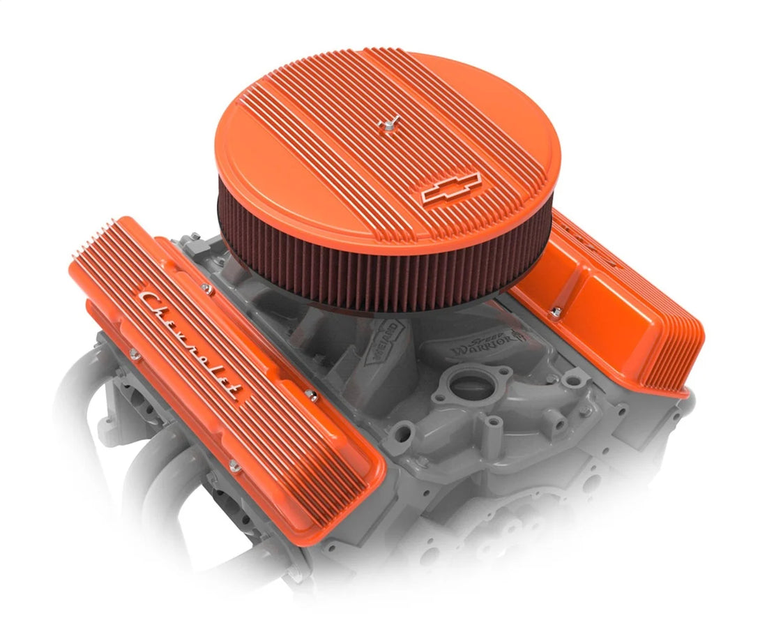 Holley - Factory Orange Machined Finish 241-109 - Detail View
