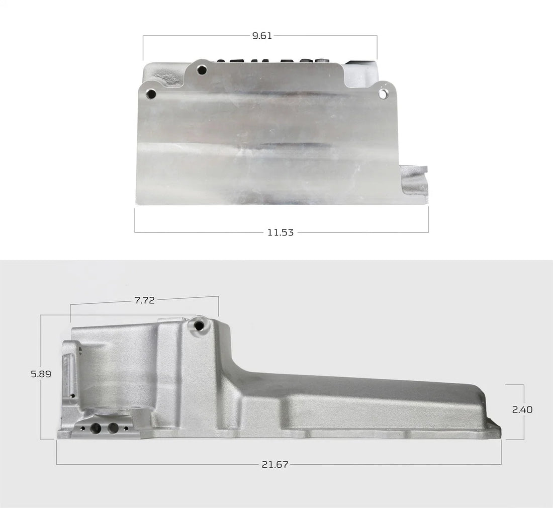 Holley Fits GM/Muscle Car/Classic Car/Trucks and other LS Swap Projects 302-1 - Dimension Reference