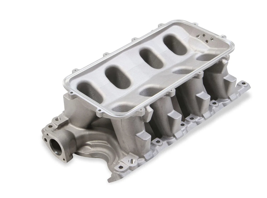 Holley Ford 351W (9.5" Deck) Ford Hi-Ram Intake Manifold Base 300-243 - Main Product View