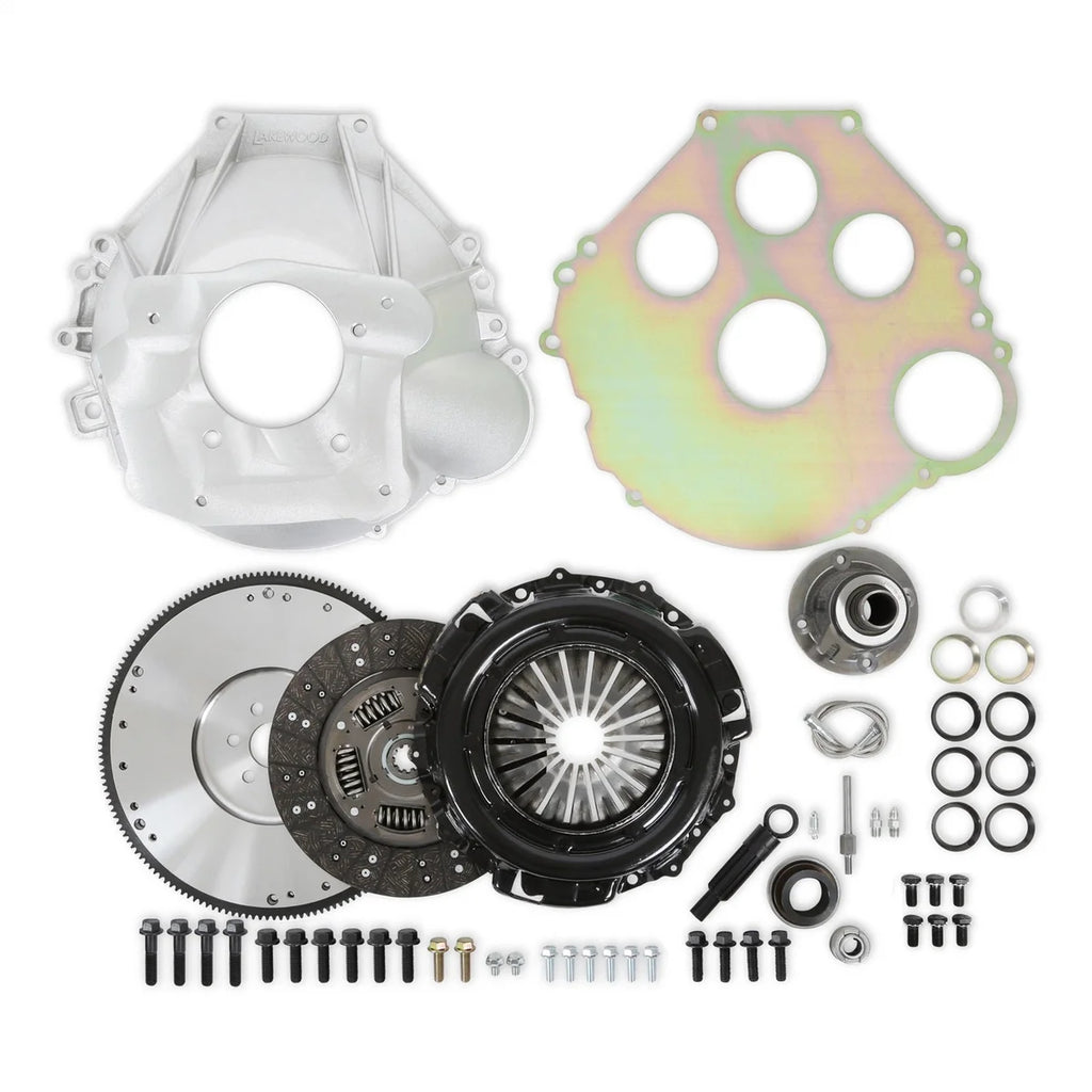 Holley Ford T5 Installation Kit for 28-oz. Externally Balanced Small Block Ford Engines 319-602 - Main Product View