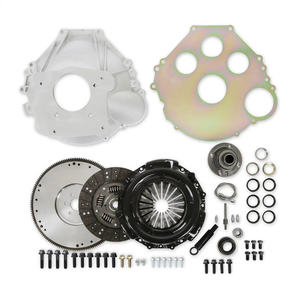 Holley Ford T5 Installation Kit for 50-oz. Externally Balanced Small Block Ford Engines 319-603 - Main Product View