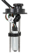 Load image into Gallery viewer, Holley Fuel Cell Pump Module Assembly 12 Bolt Flange with VR Series Brushless Fuel Pump 12-149 - Side View