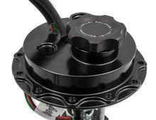 Load image into Gallery viewer, Holley Fuel Cell Pump Module Assembly 12 Bolt Flange with VR Series Brushless Fuel Pump 12-149 - Installation View