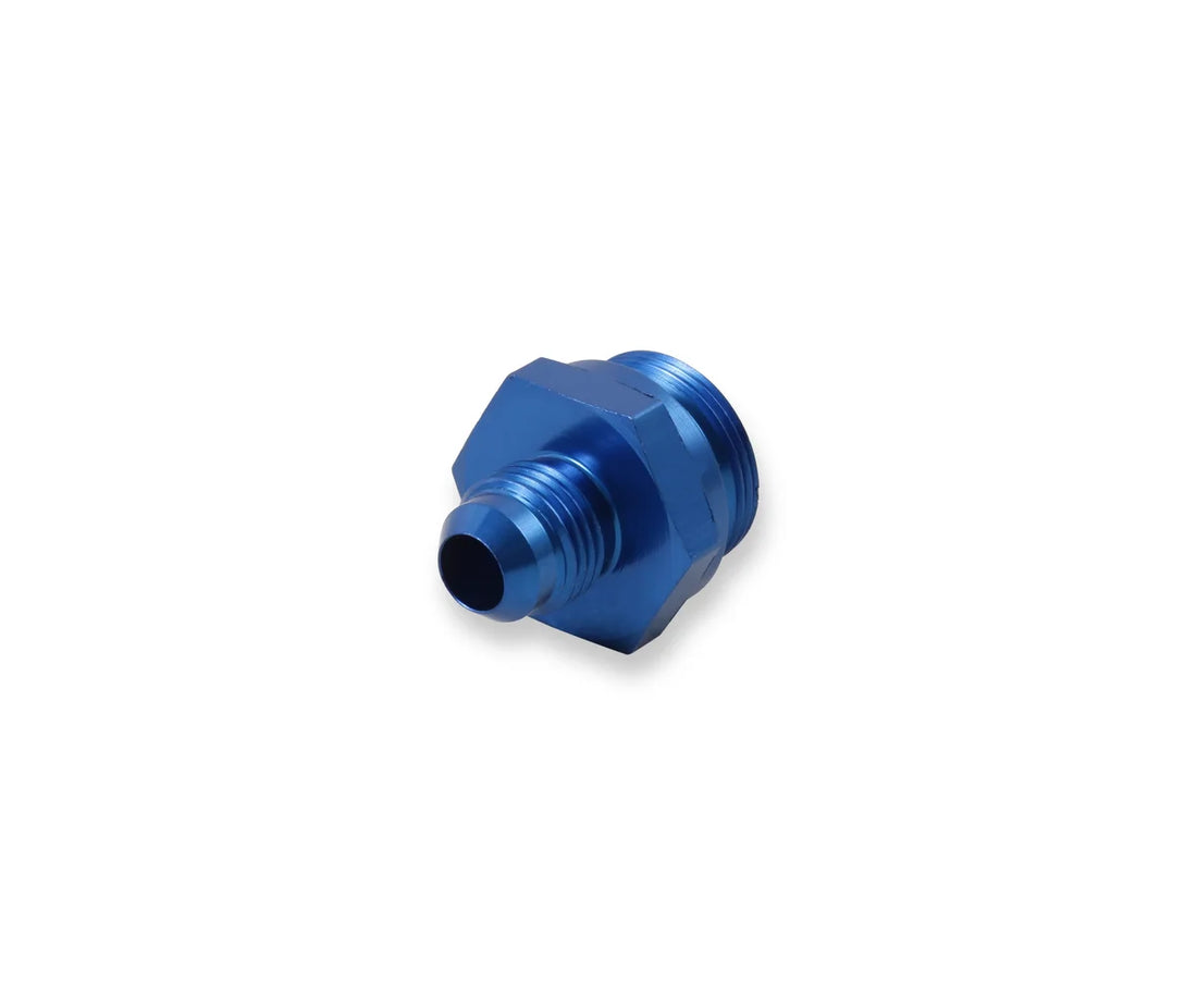 Holley Fuel Inlet Fitting For Center Hung Bowl Size 7/8-20 to -6AN - Detail View