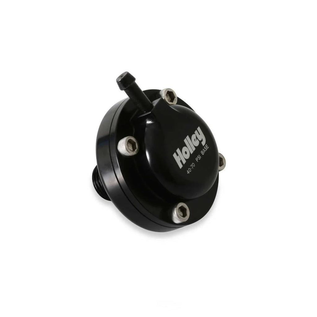 Holley Fuel Pulse Damper, 6AN, Standard Range 40-70 PSI 12-1002 - Side View