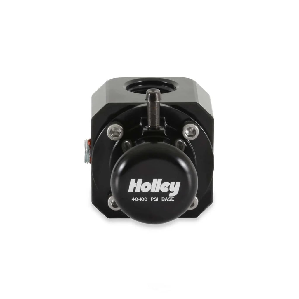 Holley Fuel Pulse Damper, 8AN, Extended Range 40-100 PSI 12-1009 - Side View