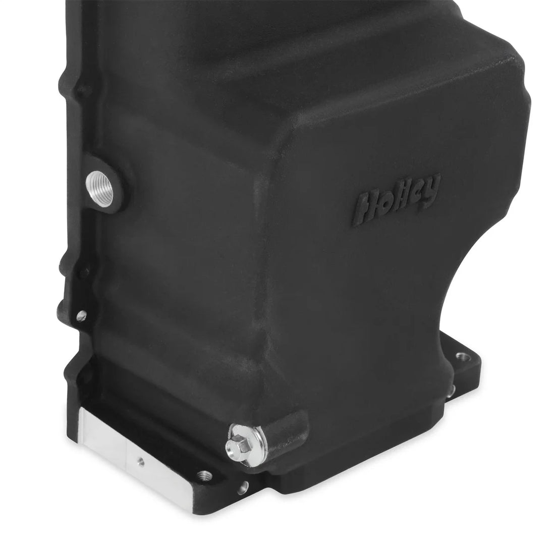 Holley GM Gen V LT Swap Oil Pan - Black - with Turbo Oil or PVC Return Port 302-20BK - Additional View 9