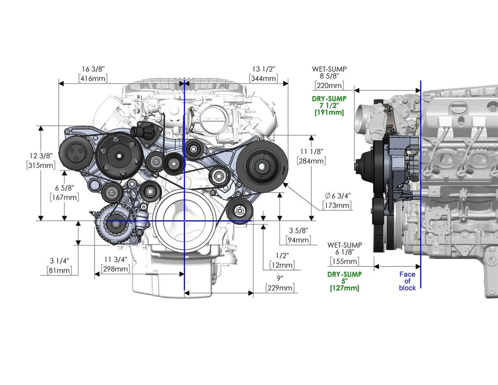 Holley - GM Gen V LT4 Wet Sump Engines 20-220 - Additional View 16