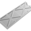 Load image into Gallery viewer, Holley GM LS1/LS6 Finned Valley Cover, Natural Billet 241-260 - Main Product View