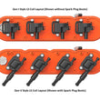 Load image into Gallery viewer, Holley - Gen III/IV LS - Factory Orange Machined 241-178 - Installation View