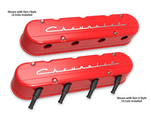 Load image into Gallery viewer, Holley - Gen III/IV LS - Gloss Red Machined 241-179 - Side View