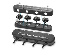 Load image into Gallery viewer, Holley - Gen III/IV LS - Satin Black Machined 241-177 - Side View