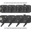 Load image into Gallery viewer, Holley - Gen III/IV LS - Satin Black Machined 241-177 - Back View