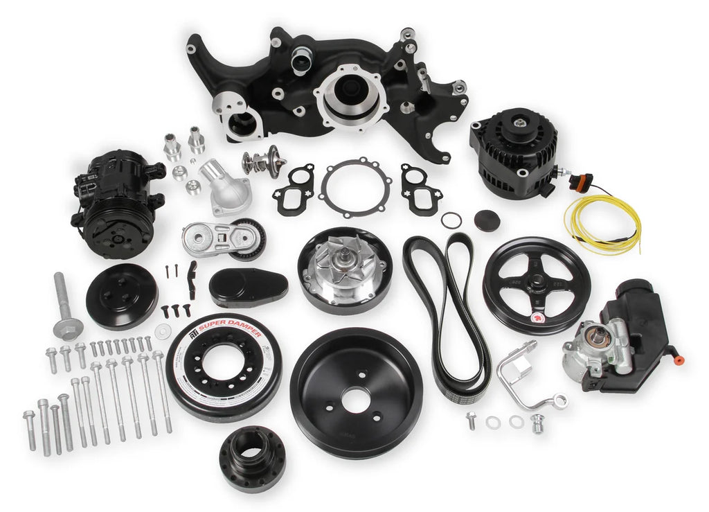Holley - Gen V LT Engines - SFI Certified Damper - Black 20-200BK - Main Product View