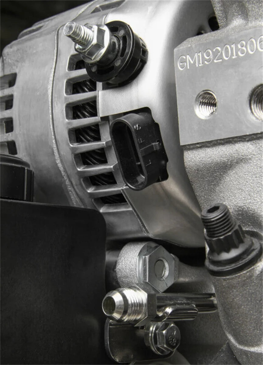 Holley - Gen V LT Engines - SFI Certified Damper - Natural 20-200 - Back View