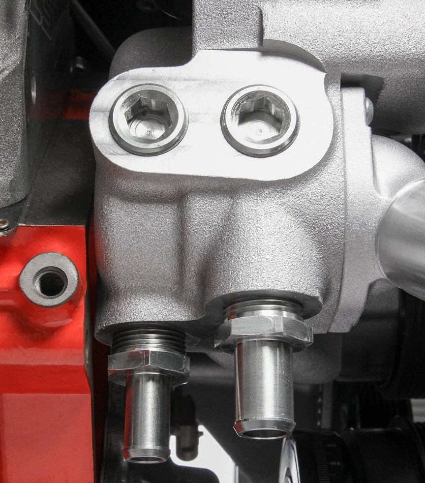 Holley - Gen V LT Engines - Standard Damper - Natural - Side View