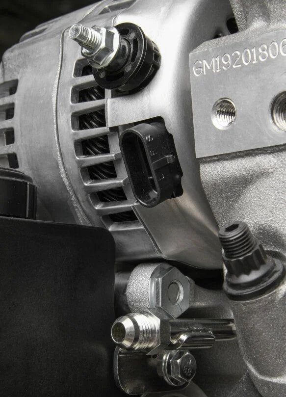 Holley - Gen V LT Engines - Standard Damper - Natural - Installation View