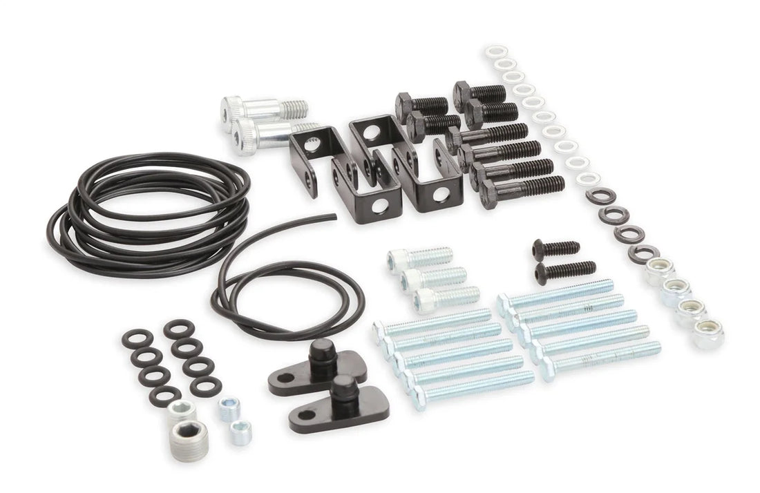Holley HARDWARE KIT FOR SPLIT INTAKE-SILVER 508-31 - Back View