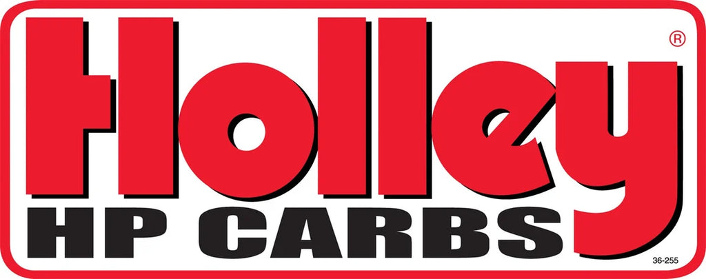 Holley HP Carbs Decal - 9.5" x 3.75" 36-255