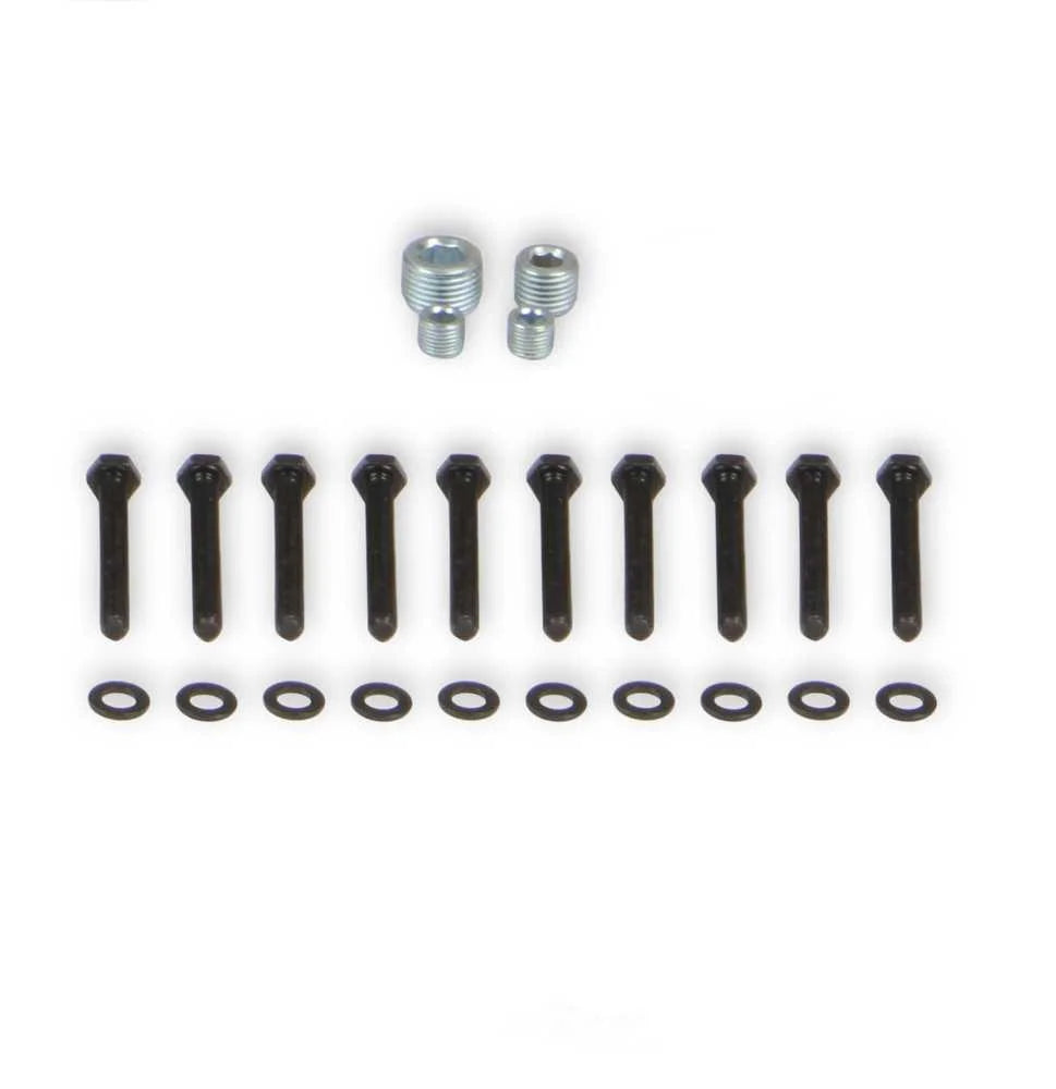 Holley Hardware Kit for 300-294Bk And 300-295Bk Split Intake - Black 508-42