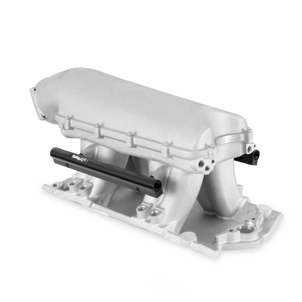 Holley Hi-Ram EFI Intake Manifold Kit 300-950 fits Small Block Chevy - Back View