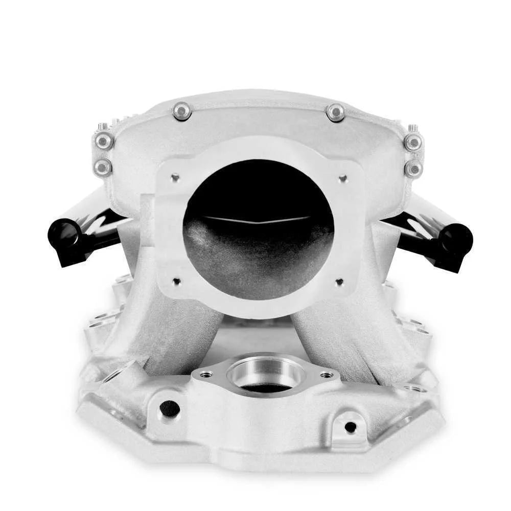 Holley Hi-Ram Front-Feed EFI Intake Manifold Kit 300-951 fits Small Block Chevy - Side View