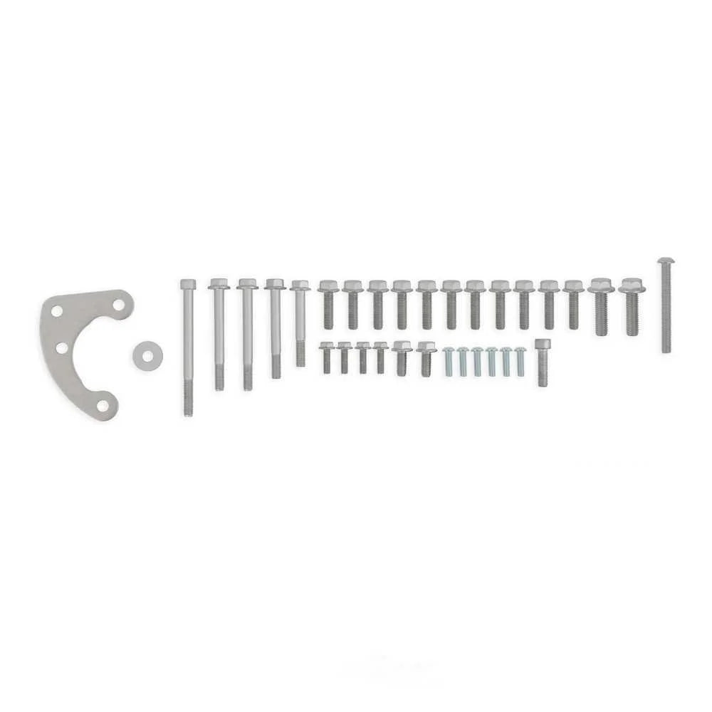 Holley High-Mount Accessory Drive - OE Oiling System - Base Kit 20-300 fits Godzilla - Installation View