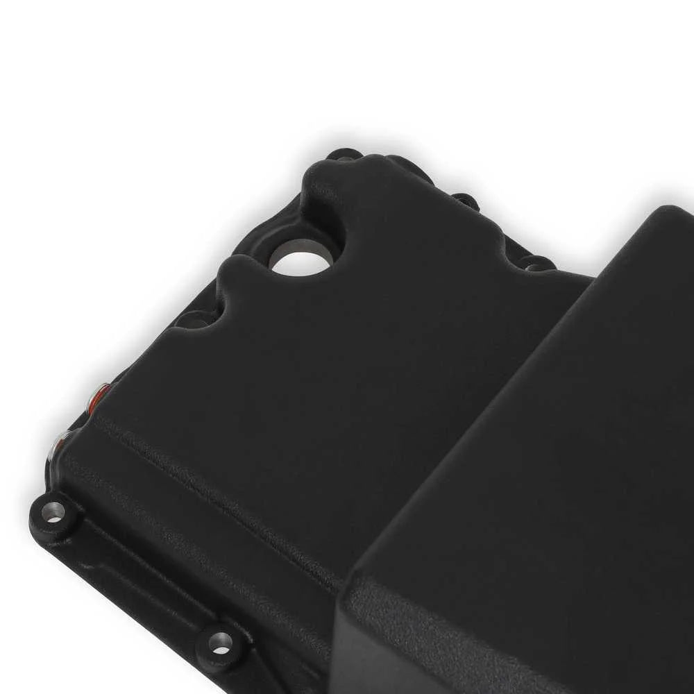 Holley High-Mount Accessory Drive - Swap - Complete - Black 20-345BK fits 1953-1983 Ford F-100 - Installation View