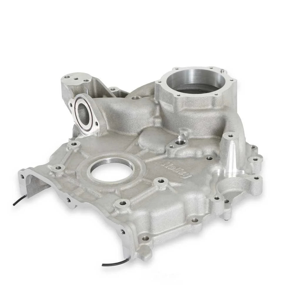 Holley High-Mount Accessory Drive System - Holley Pan Only 97-401 fits Ford 7.3L Godzilla - Installation View