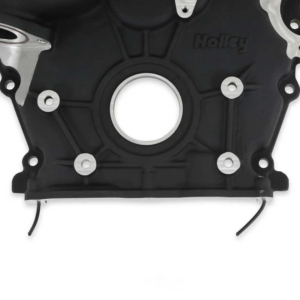 Holley High-Mount Accessory Drive System - Holley Pan Only 97-417 fits Ford 7.3L Godzilla - Additional View 5
