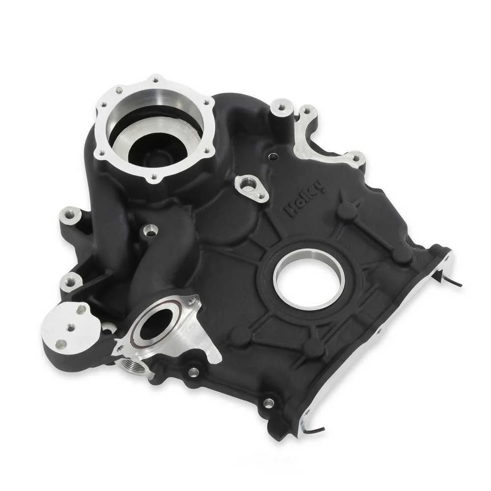 Holley High-Mount Accessory Drive System - OE Pan Only 97-418 fits Ford 7.3L Godzilla - Main Product View
