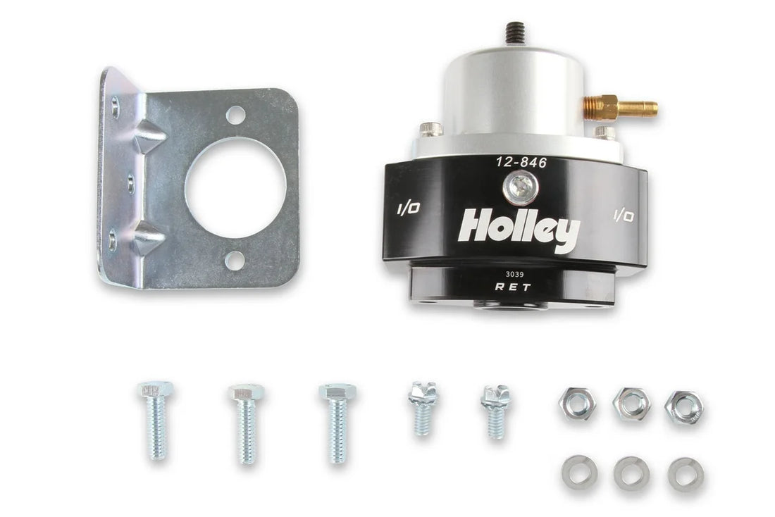 Holley Holley 12-846 HP Billet EFI By Pass Fuel Pressure Regulator 12-846 - Side View