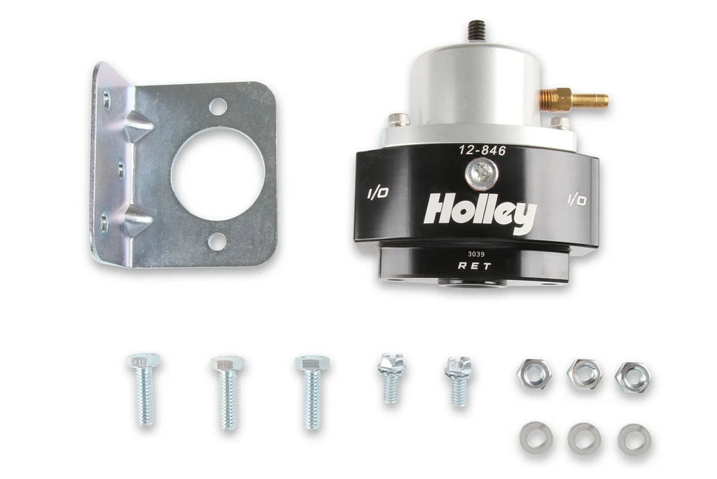Holley Holley 12-846 HP Billet EFI By Pass Fuel Pressure Regulator 12-846 - Side View