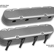 Load image into Gallery viewer, Holley Holley 2-Piece Finned Valve Cover - Gen III/IV LS - Natural 241-180 - Side View