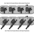 Load image into Gallery viewer, Holley Holley 2-Piece Finned Valve Cover - Gen III/IV LS - Natural 241-180 - Installation View