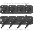 Load image into Gallery viewer, Holley Holley 2-Piece Finned Valve Cover - Gen III/IV LS - Satin Black Machined 241-182 - Installation View