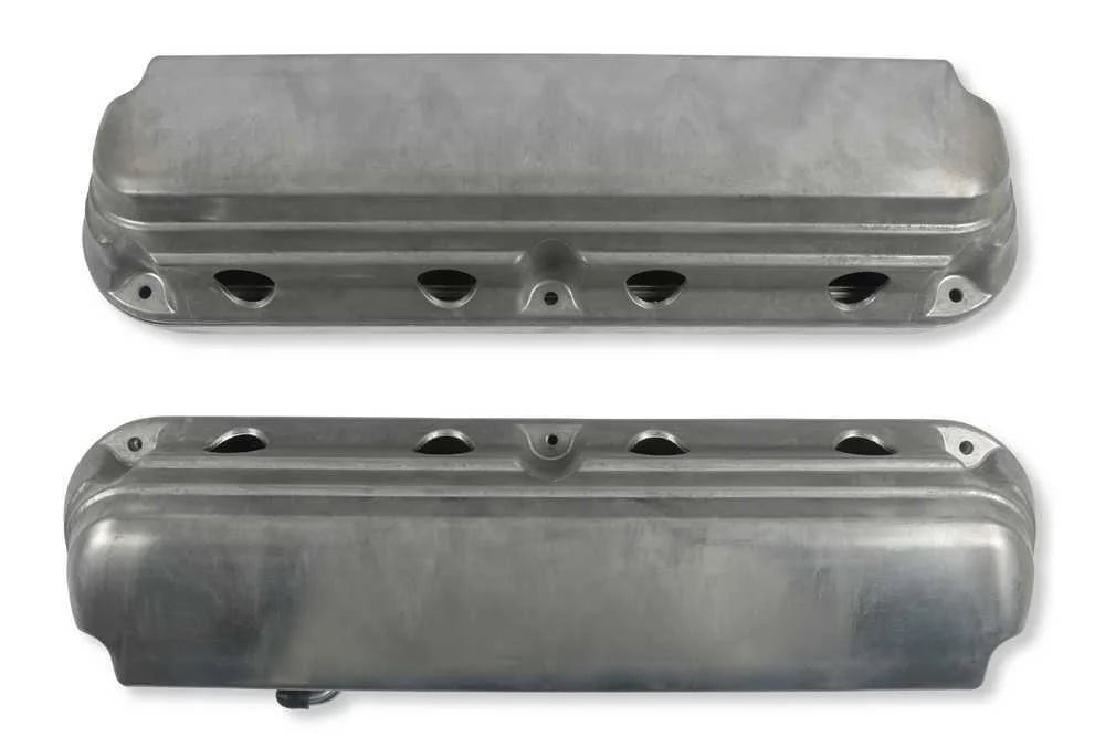 Holley Holley 2-Piece Ford Style Valve Cover - Gen III/IV LS - Natural 241-185 fits Ford - Additional View 8