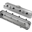 Load image into Gallery viewer, Holley Holley 2-Piece Pontiac Style Valve Cover - Gen III/IV LS - Natural 241-190 - Back View