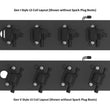 Load image into Gallery viewer, Holley Holley 2-Piece Pontiac Style Valve Cover - Gen III/IV LS - Satin Black 241-192 - Additional View 5