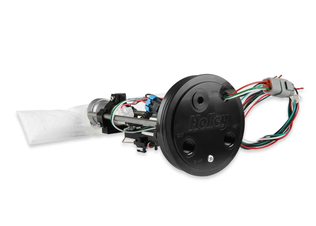 Holley Holley 450 LPH Pump Module - Return Style 12-325 - Back View