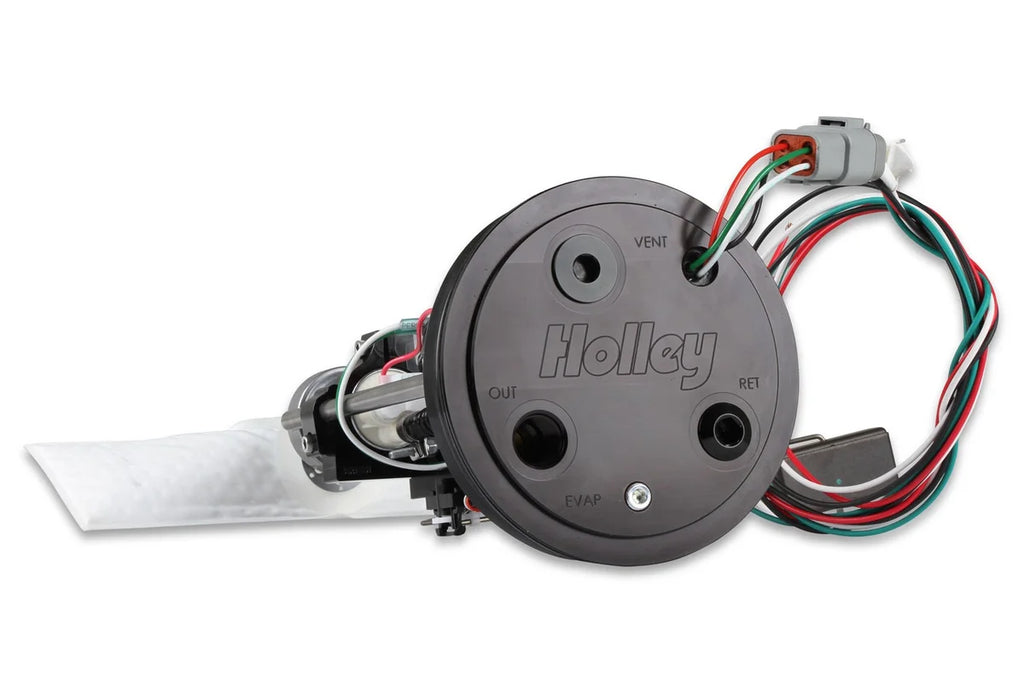 Holley Holley 450 LPH Pump Module - Returnless 12-324 - Side View