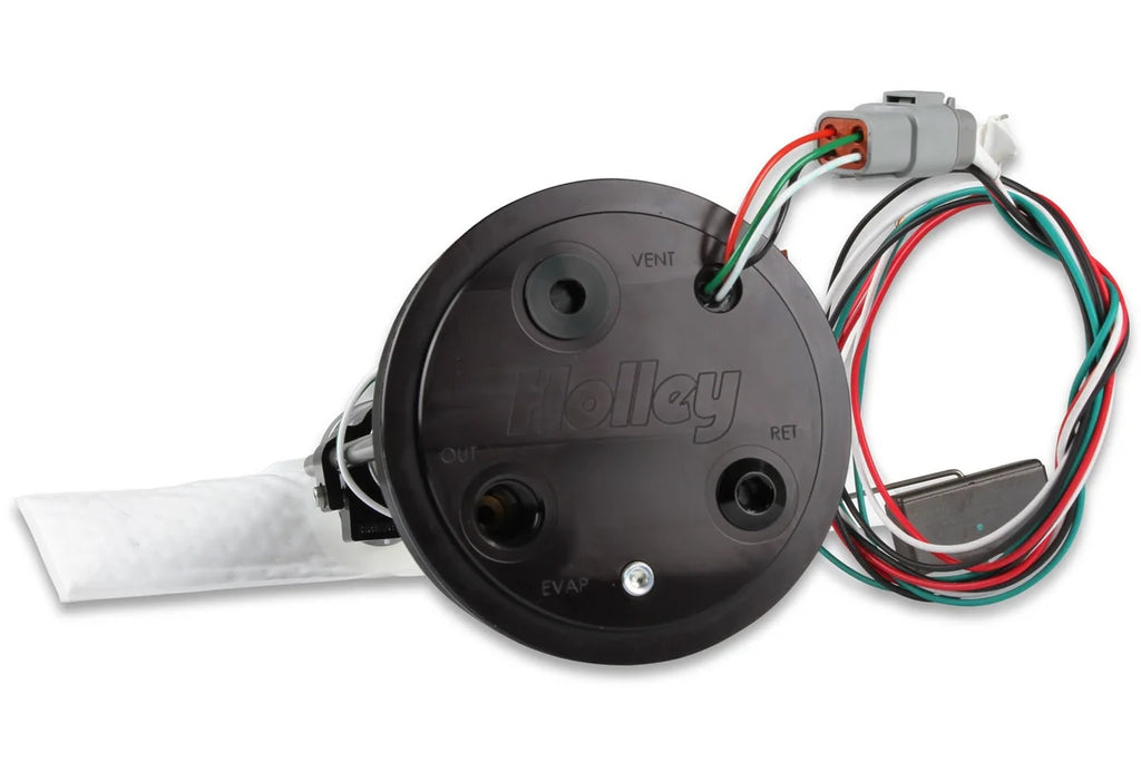 Holley Holley 450 LPH Pump Module - Returnless 12-324 - Back View