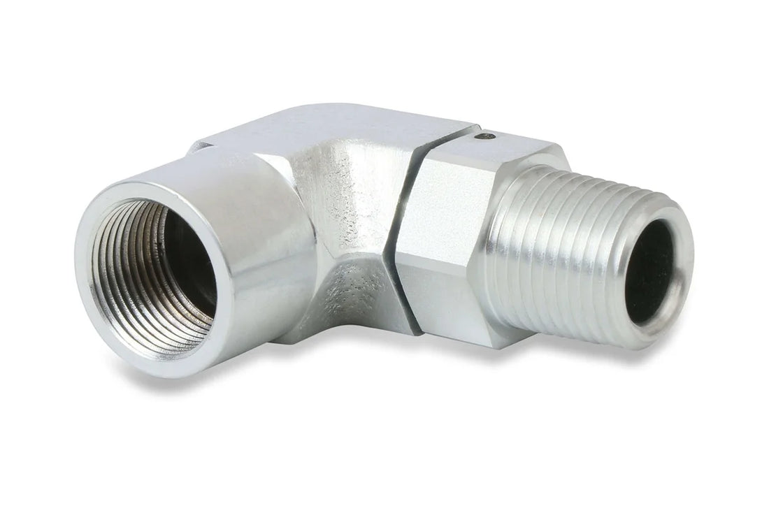 Holley Holley 97-212 Oil Return Check Valve Adapter Kit-Holley LT Oil Pans 97-212 - Side View