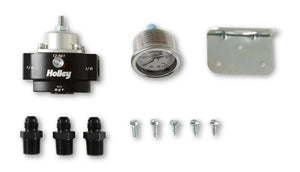 Holley Holley Billet Bypass Fuel Pressure Regulator Kit 12-841KIT - Kit Contents