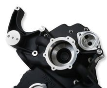 Load image into Gallery viewer, Holley Holley Black Mid-Mount Complete Accessory System 20-290BK - Back View