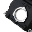 Load image into Gallery viewer, Holley Holley Black Mid-Mount Complete Accessory System 20-290BK - Installation View
