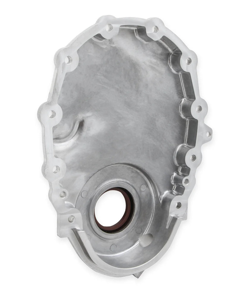 Holley Holley Cast Aluminum Timing Chain Cover - Side View